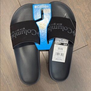 Columbia Women's Black Slide Sandals